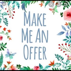 Reasonable offers always considered! Thank you 💗
